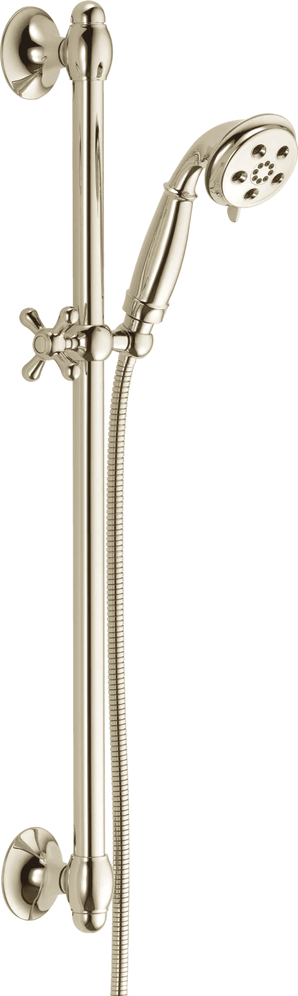 Delta Faucet Universal Showering Components H2OKinetic3-Setting Slide Bar Hand Shower - Polished Nickel by Delta Faucet