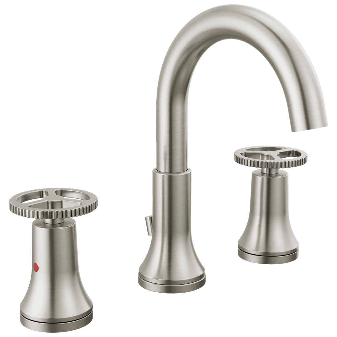 Delta Faucet Trinsic Two Handle Widespread Bathroom Faucet - Stainless by Delta Faucet