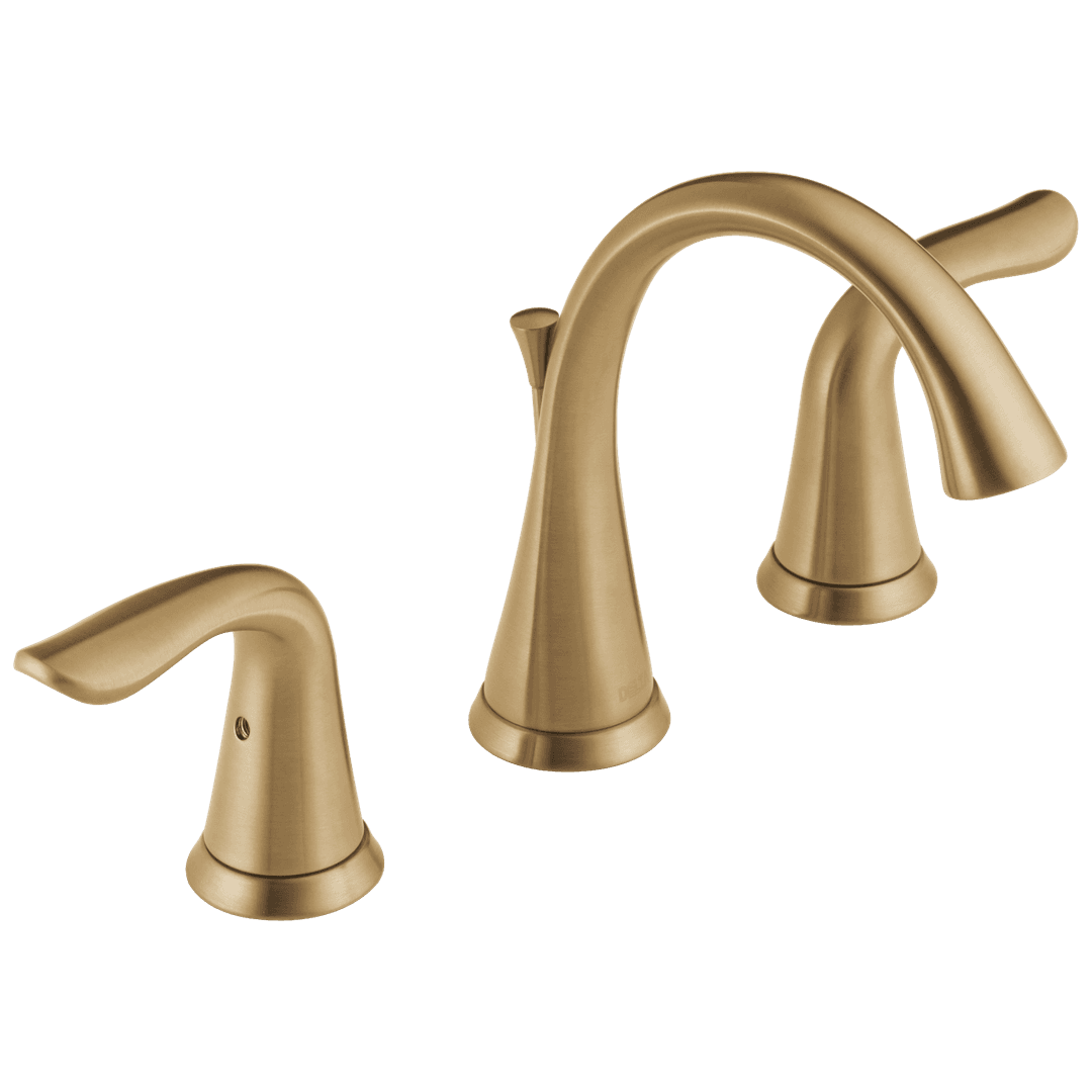Delta Faucet Lahara Two Handle Widespread Bathroom Faucet - Champagne Bronze by Delta Faucet
