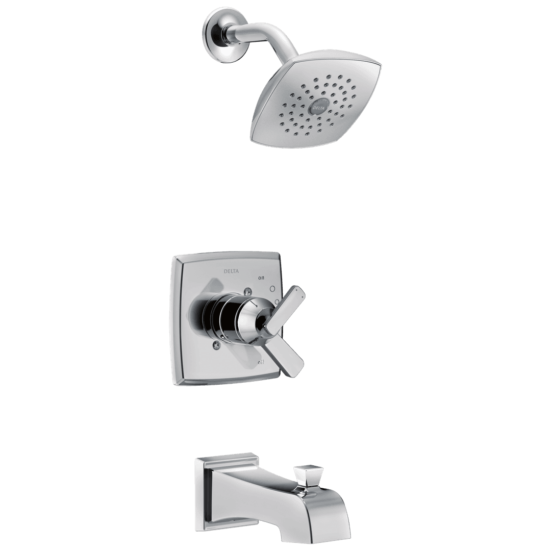 Ashlyn Monitor 17 Series Tub & Shower Trim - Chrome by Delta Faucet