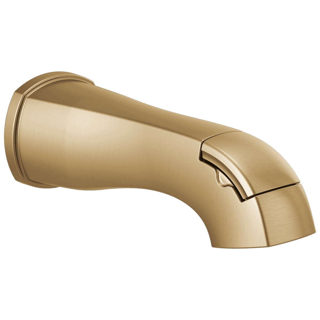 Delta Faucet Stryke Diverter Tub Spout - Lumicoat Champagne Bronze by Delta Faucet