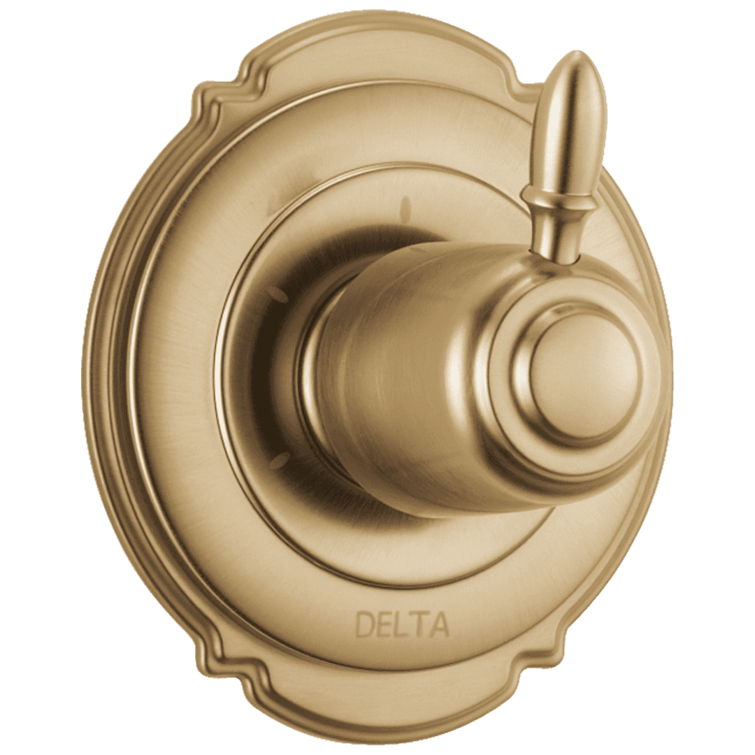 Delta Faucet Victorian 3-Setting 2-Port Diverter Trim - Champagne Bronze by Delta Faucet