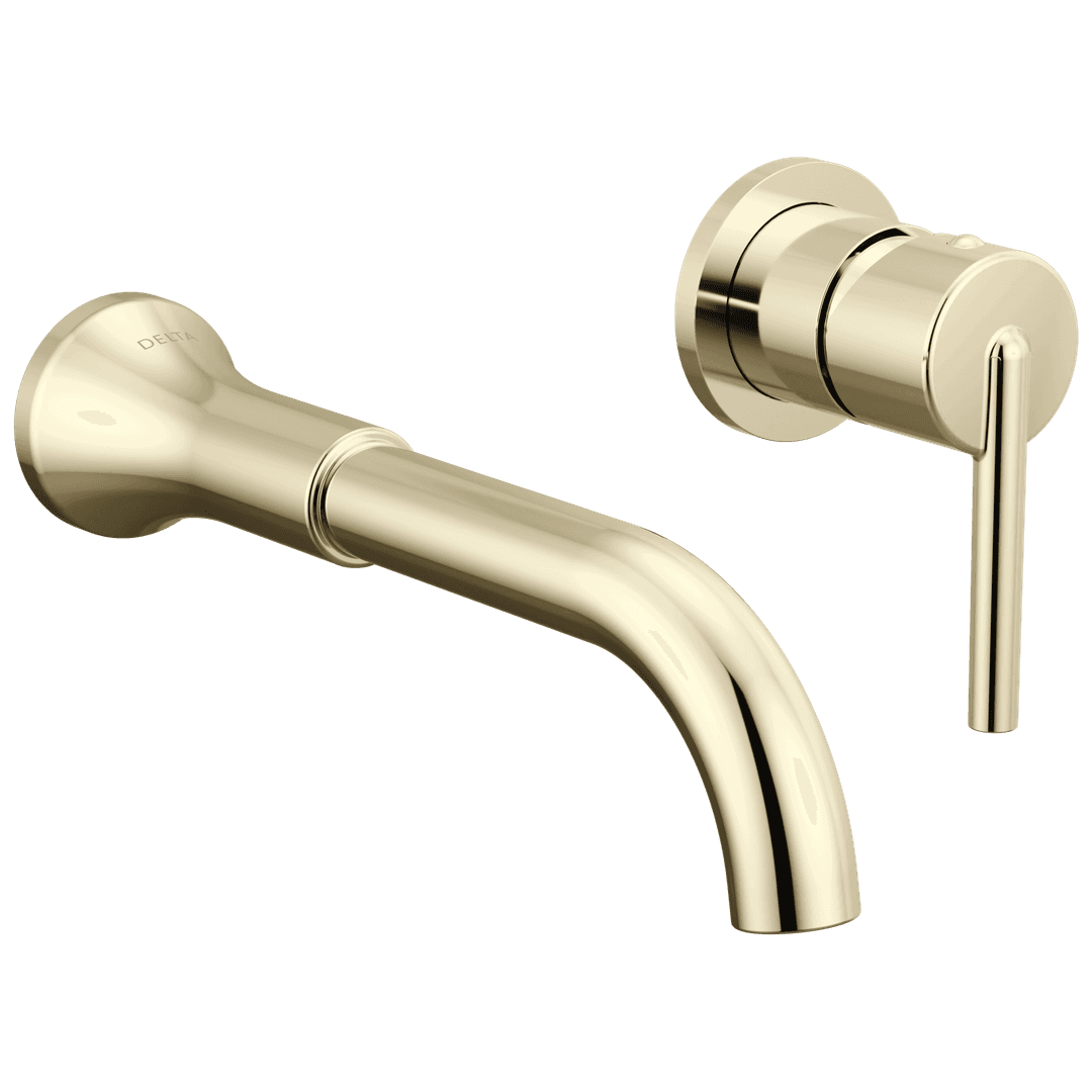 Delta Faucet Trinsic Single Handle Mount Bathroom Faucet - Polished Nickel by Delta Faucet