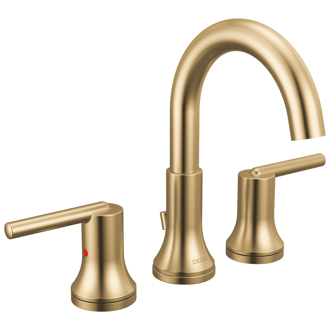 Delta Faucet Trinsic Two Handle Widespread Bathroom Faucet - Champagne Bronze by Delta Faucet