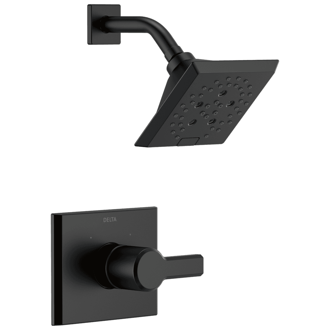 Delta Faucet Pivotale Monitor 14 Series H2okineticshower Trim - - Matte Black by Delta Faucet