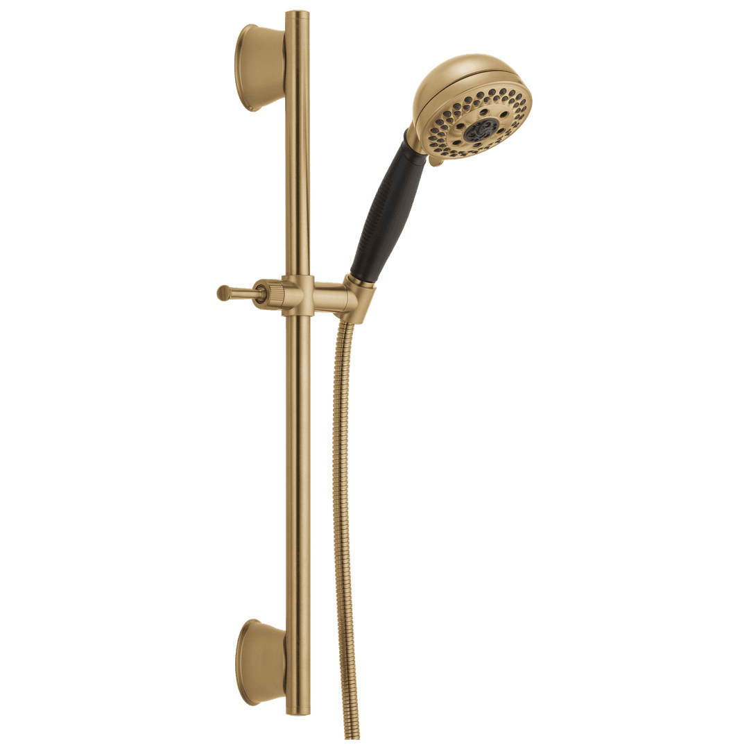 Delta Faucet Universal Showering Components H2OKinetic5-Setting Slide Bar Hand Shower - Champagne Bronze by Delta Faucet