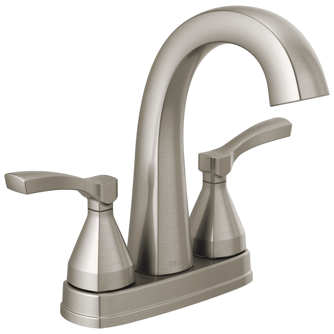 Delta Faucet Stryke Two Handle Centerset Bathroom Faucet - Lumicoat Stainless by Delta Faucet