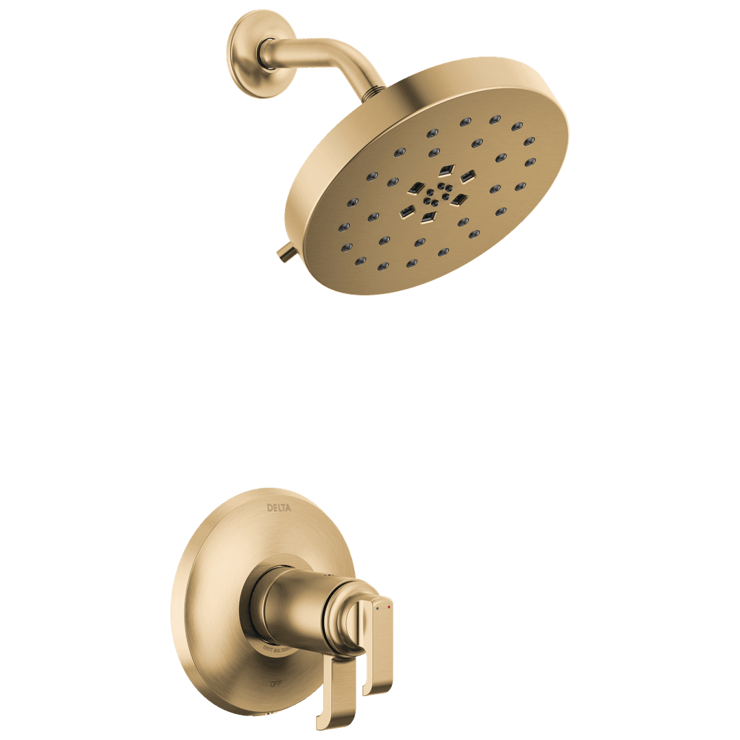 Delta Faucet Tetrae 17T Series Shower Trim - Lumicoat Champagne Bronze by Delta Faucet