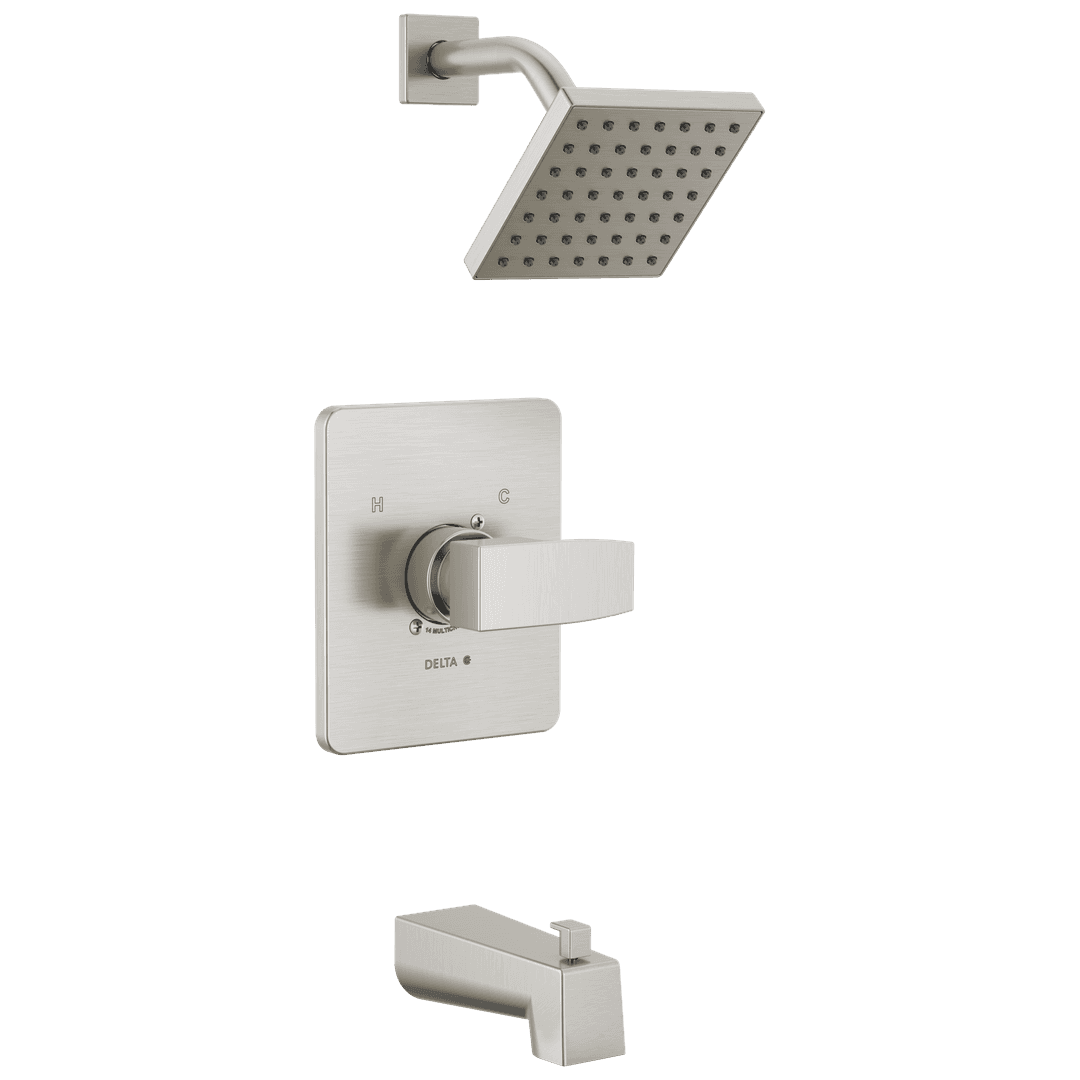 ModernE Monitor 14 Series Tub & Shower Trim - Stainless by Delta Faucet