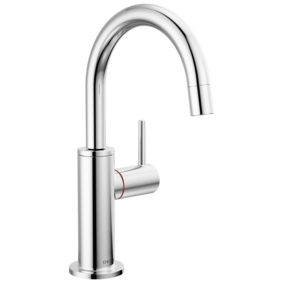 Delta Faucet Other Contemporary Round Instant Hot Water Dispenser - Chrome by Delta Faucet
