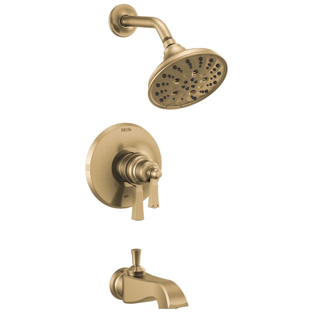 Delta Faucet DorvalE Monitor 17 Series Tub & Shower Trim - Champagne Bronze by Delta Faucet