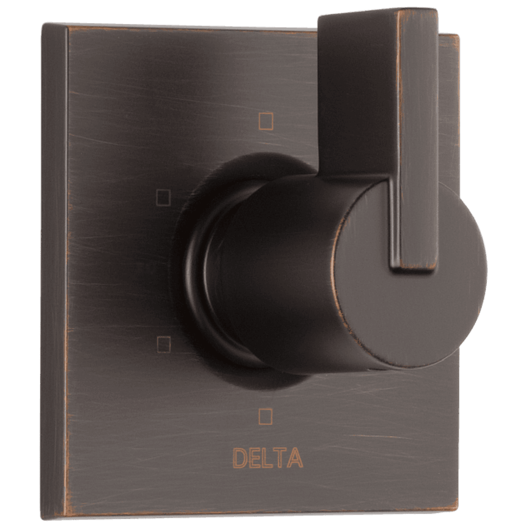 Delta Faucet Vero 6-Setting 3-Port Diverter Trim - Venetian Bronze by Delta Faucet
