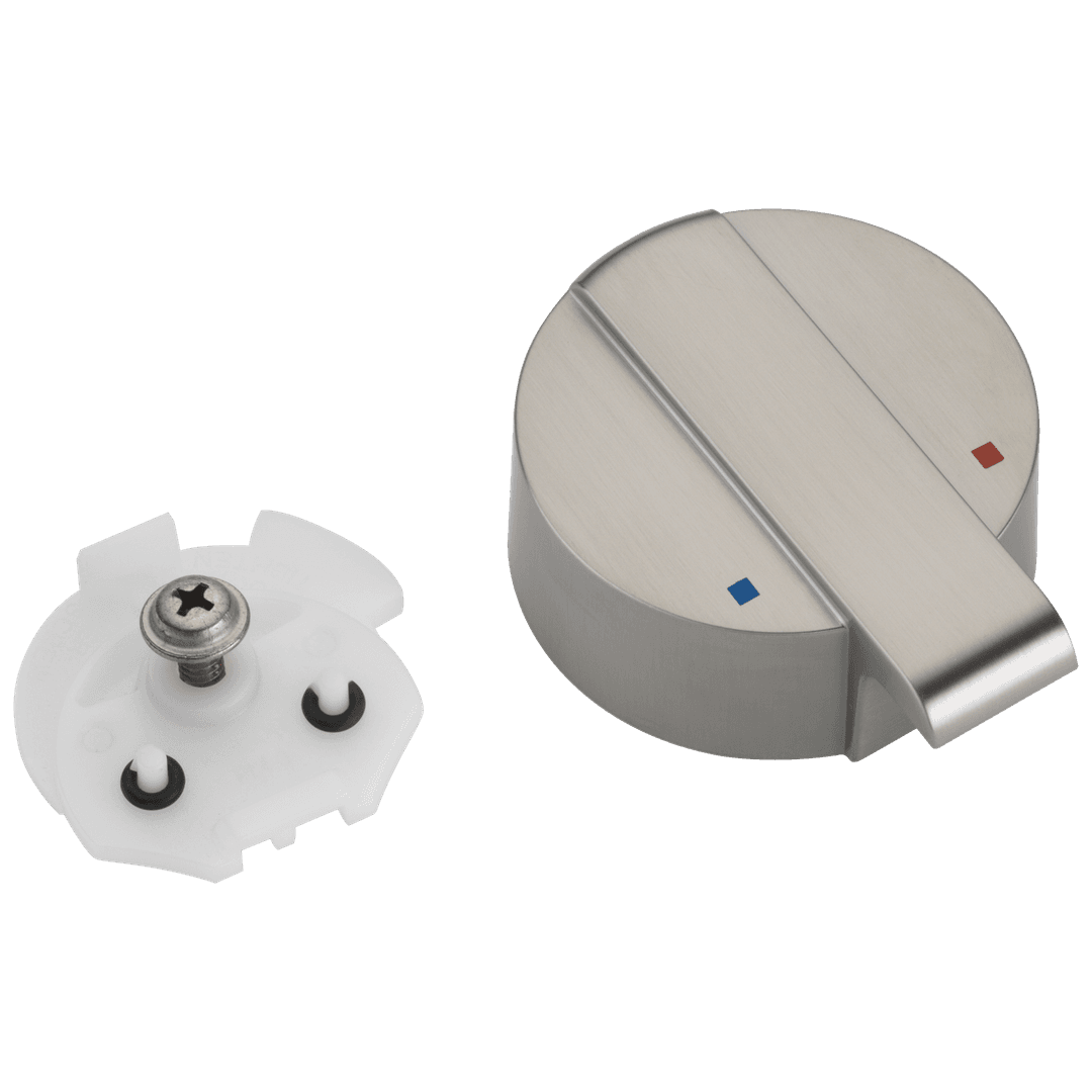 Ara Temperature Knob & Cover - T17 Integrated Diverter by Delta Faucet
