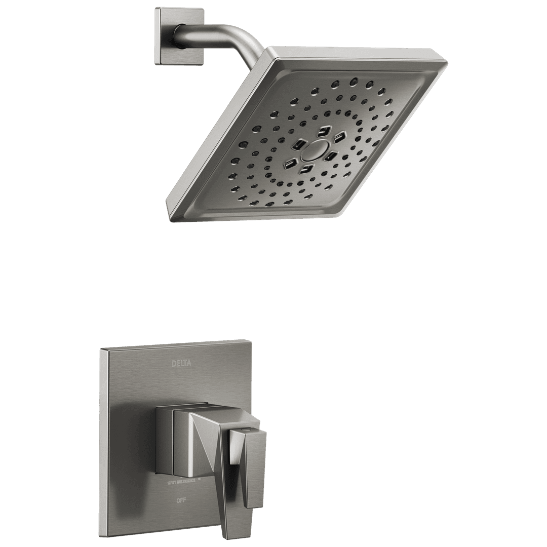 Delta Faucet TrillianE TempAssure 17T Series Shower Trim - Lumicoat Black Stainless by Delta Faucet