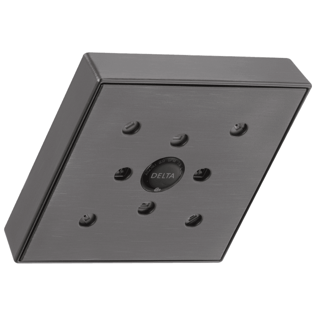 Delta Faucet Universal Showering Components H2OKineticSingle-Setting Raincan Shower Head - Venetian Bronze by Delta Faucet