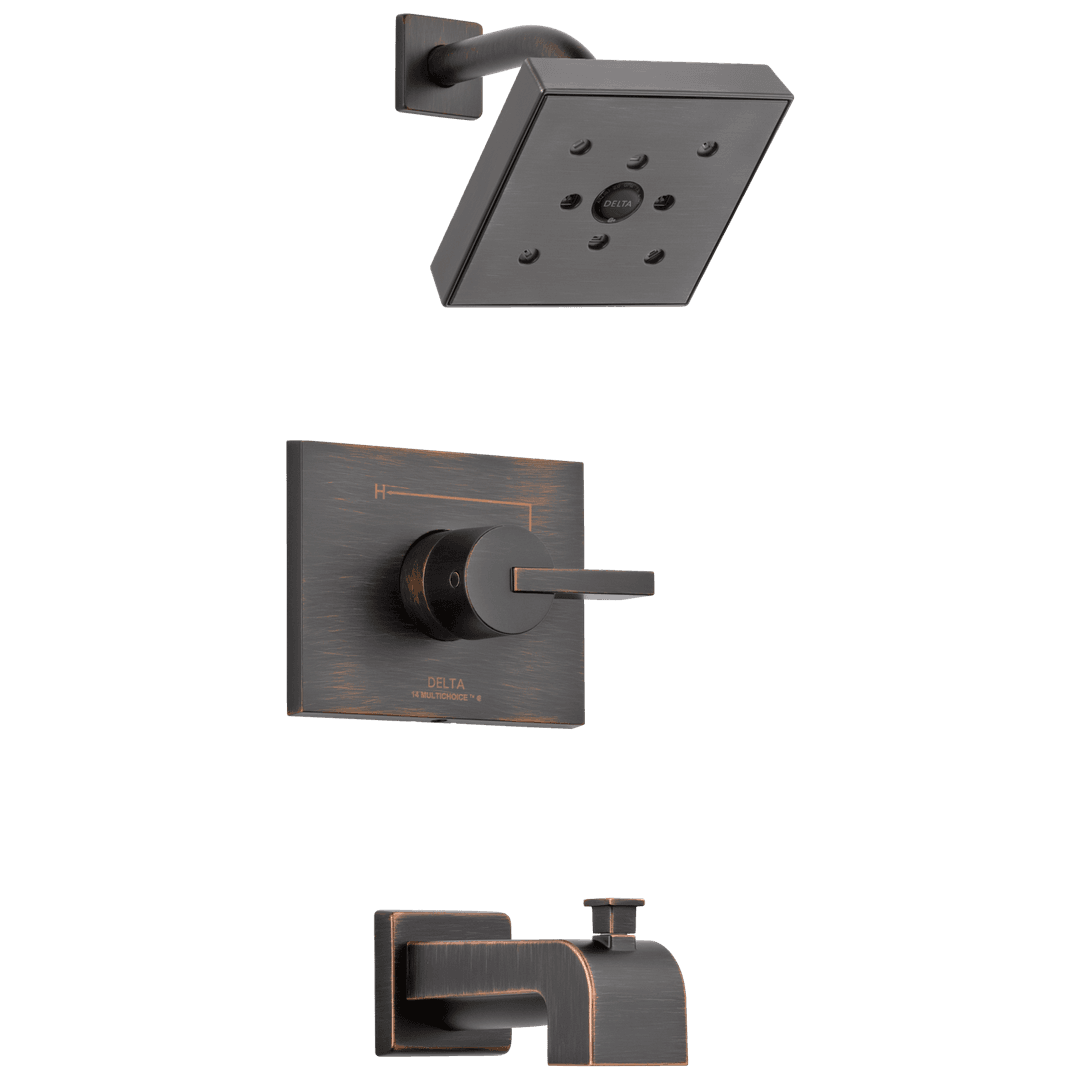 Delta Faucet Vero Monitor 14 Series H2OKineticTub & Shower Trim - Venetian Bronze by Delta Faucet