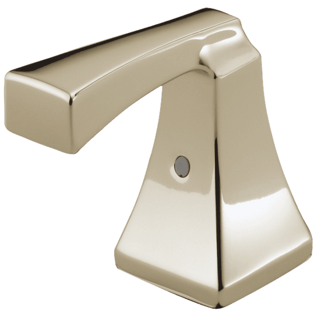 DrydenE Metal Lever Handle Set - 2H Bathroom - Polished Nickel