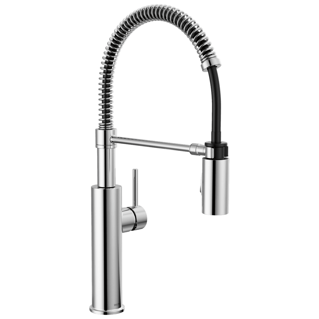AntoniE Single-Handle Pull-Down Spring Kitchen Faucet by Delta Faucet