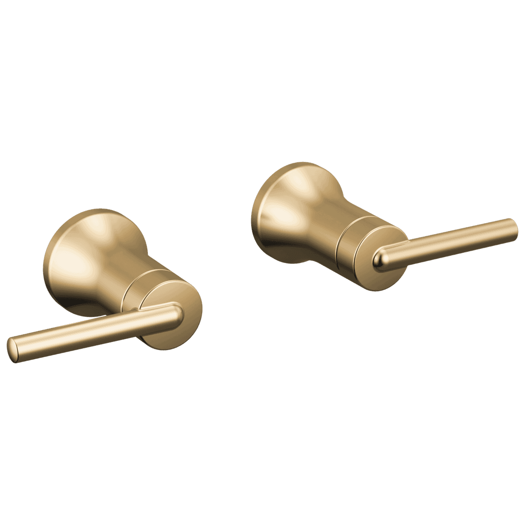 Delta Faucet Trinsic Lever Handle -Wall Mount Lav - Champagne Bronze by Delta Faucet