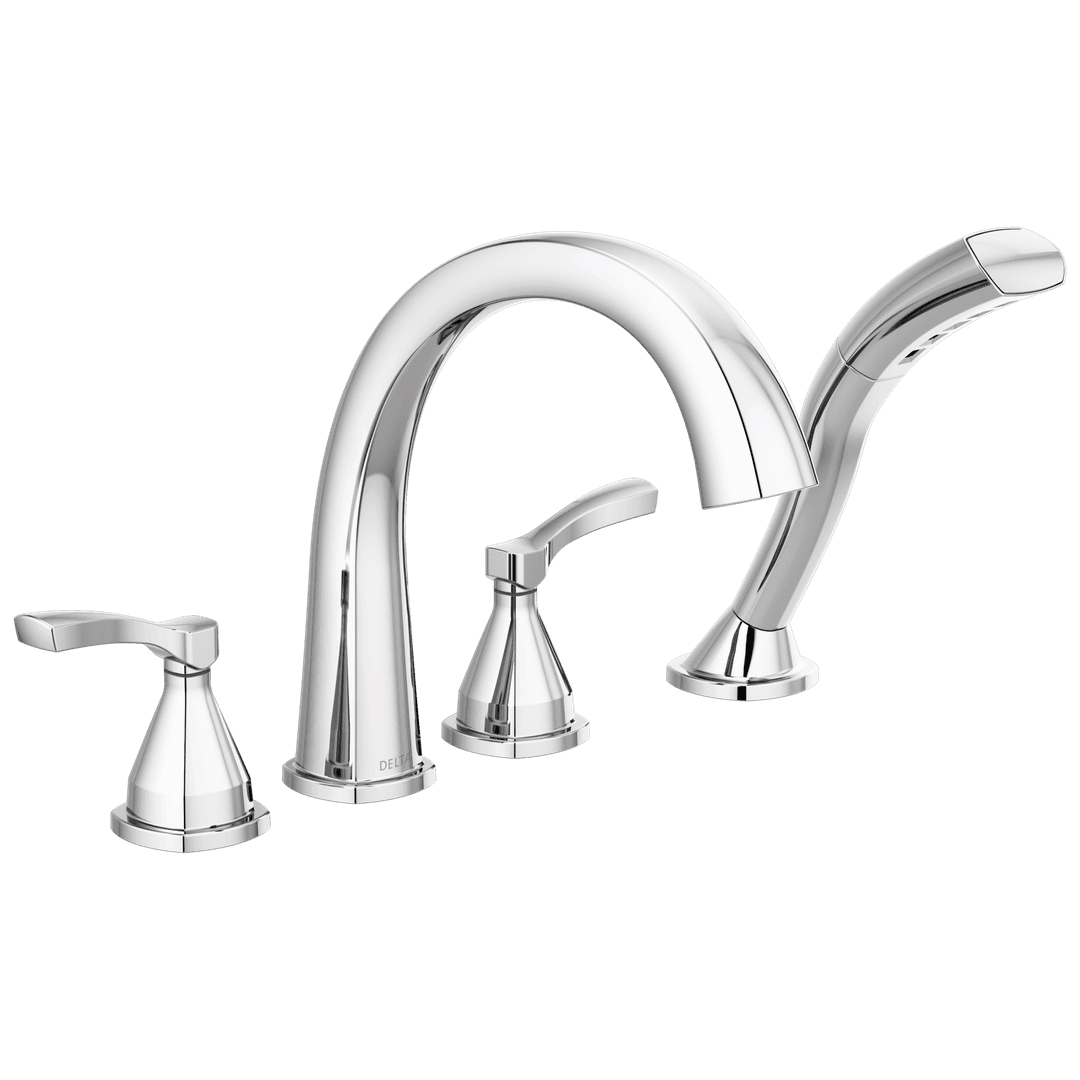 Delta Faucet Stryke Roman Tub Trim With Hand Shower - Lumicoat - Chrome by Delta Faucet