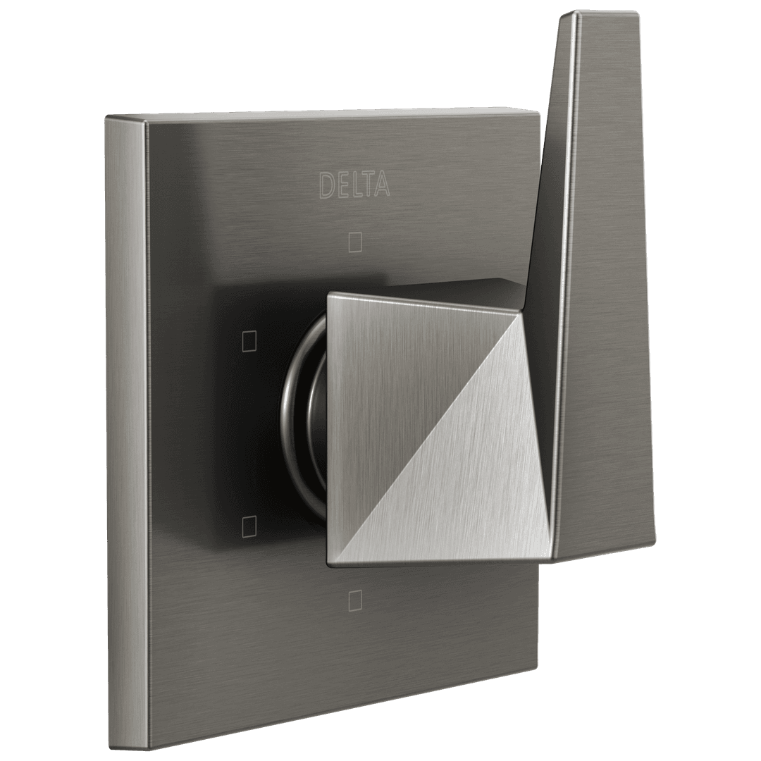 Delta Faucet Trilliane 6-setting Diverter Trim - Lumicoat Black - Stainless by Delta Faucet