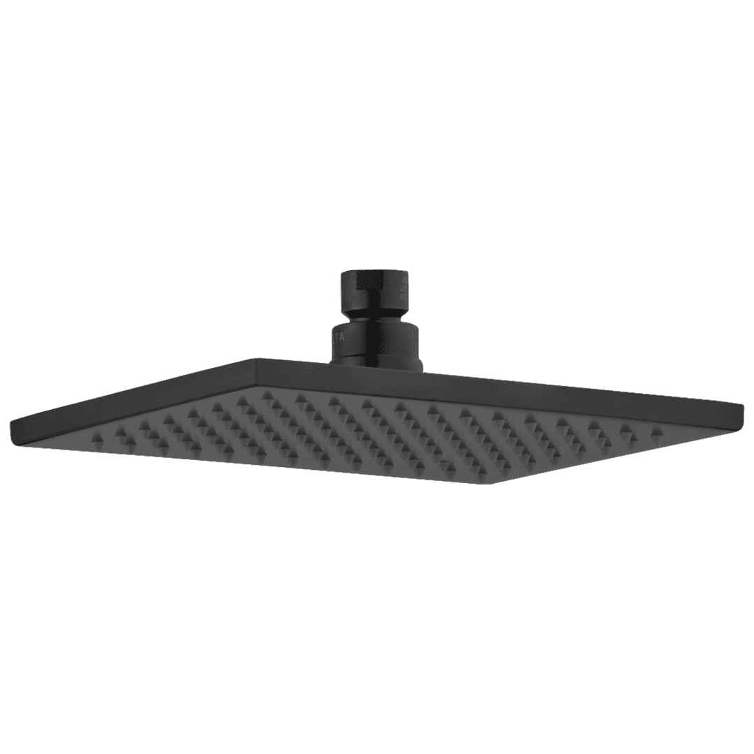 Delta Faucet Universal Showering Components Single Setting Overhead Showerhead - Matte Black by Delta Faucet