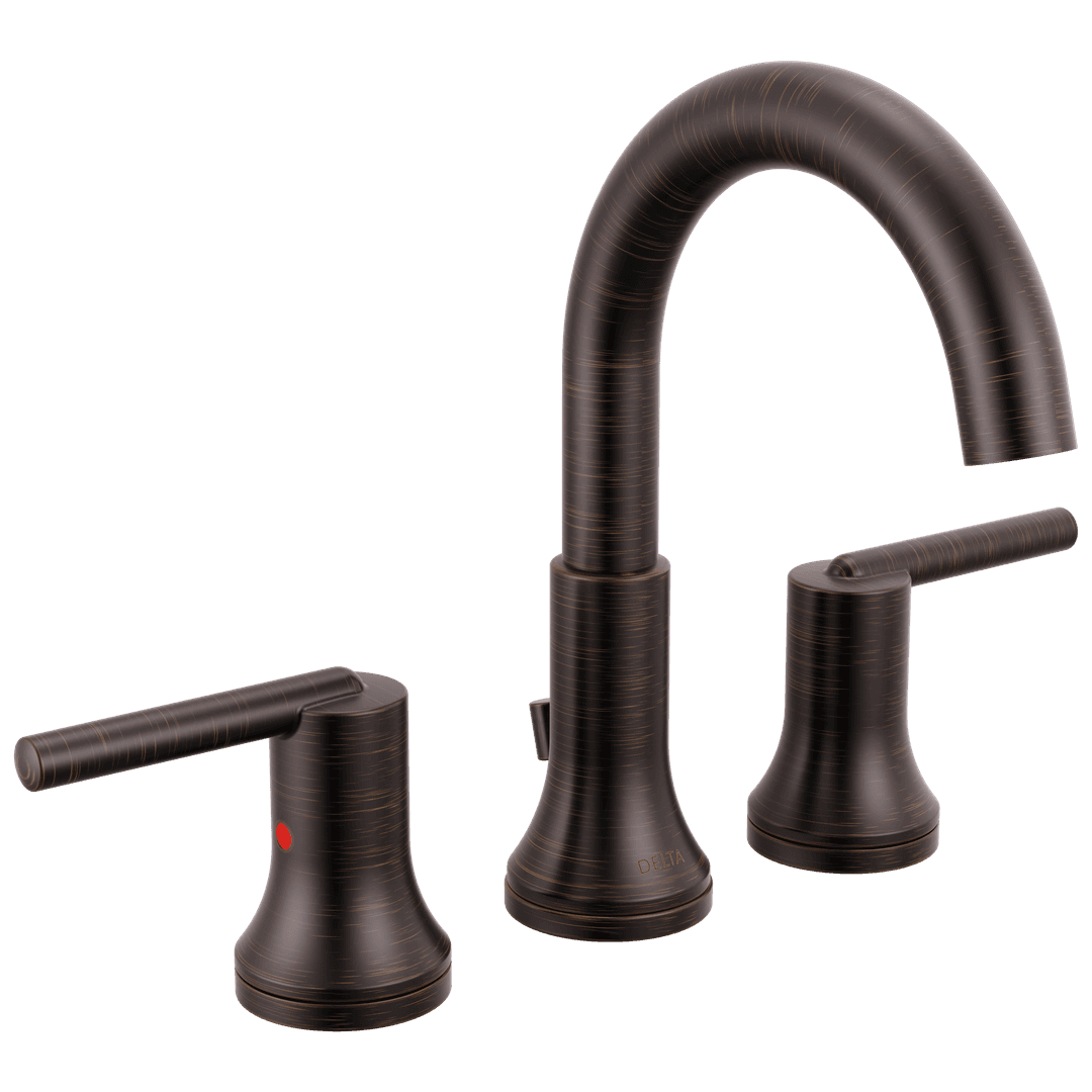 Delta Faucet Trinsic Two Handle Widespread Bathroom Faucet - Venetian Bronze by Delta Faucet