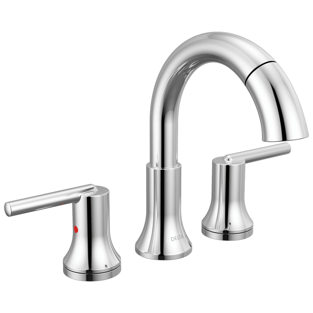 Delta Faucet Trinsic Two Handle Widespread Pull Down Bathroom Faucet - Chrome by Delta Faucet