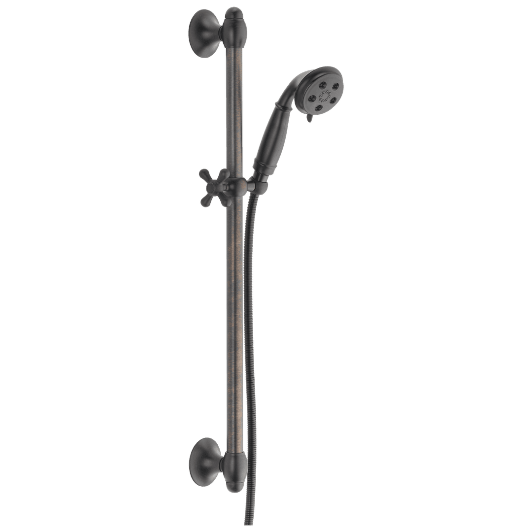 Delta Faucet Universal Showering Components H2OKinetic3-Setting Slide Bar Hand Shower - Venetian Bronze by Delta Faucet