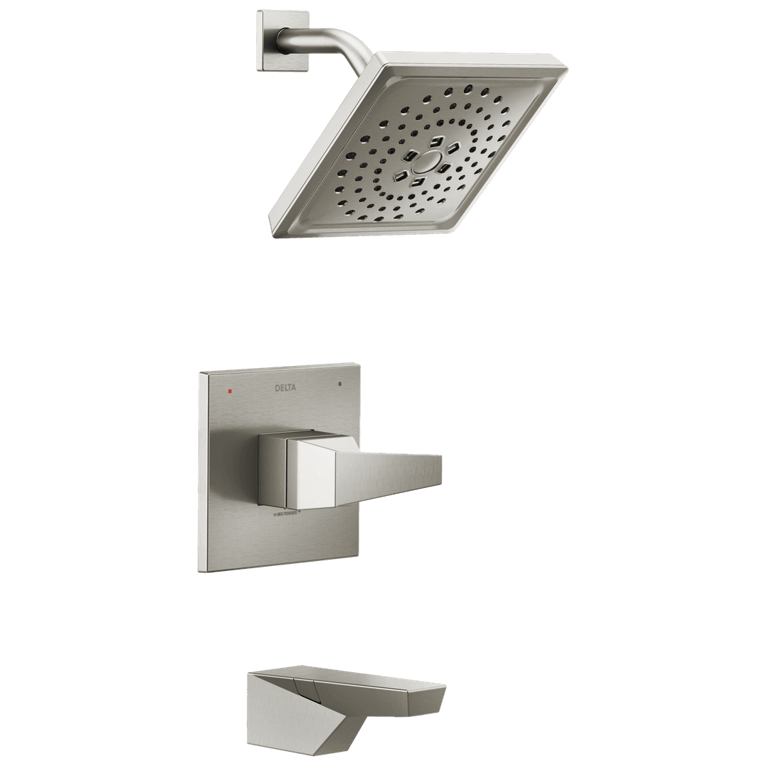 Delta Faucet Trilliane 14 Series H2okinetic Tub Shower Trim - Lumicoat - Stainless by Delta Faucet