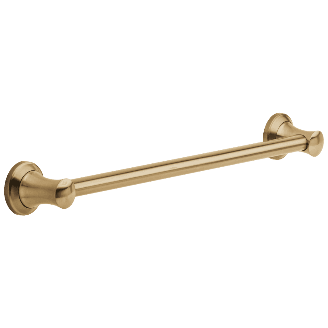 BathSafety 24'' Transitional Decorative ADA Grab Bar - Champagne Bronze by Delta Faucet