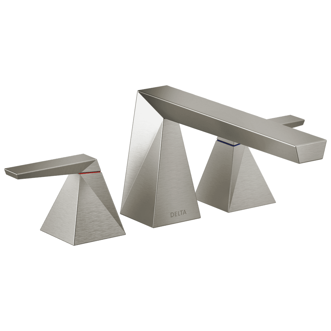 Delta Faucet TrillianE Two-Handle Roman Tub Trim - Lumicoat Stainless by Delta Faucet