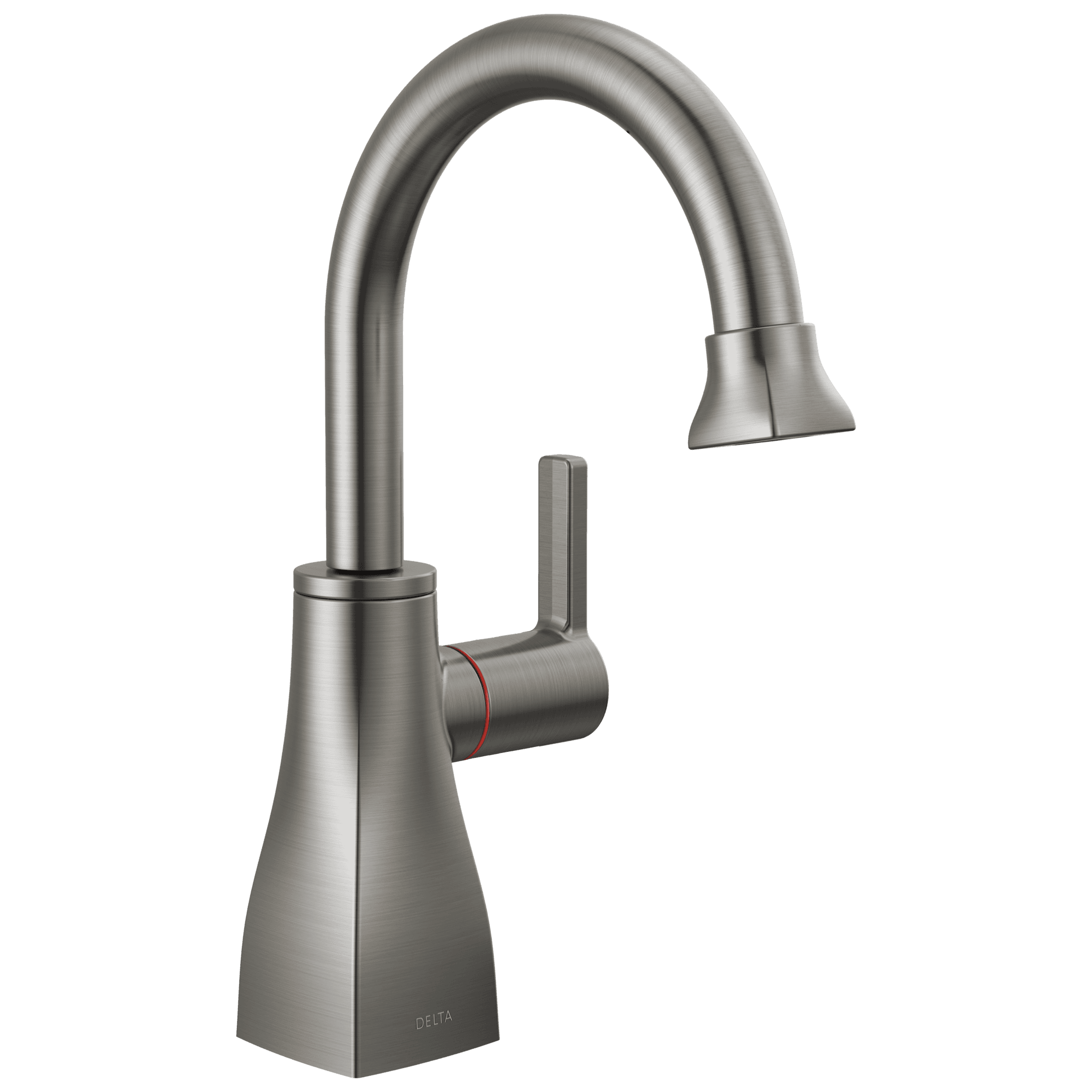 Delta Faucet Other Contemporary Square Instant Hot Water Dispenser - Black Stainless by Delta Faucet