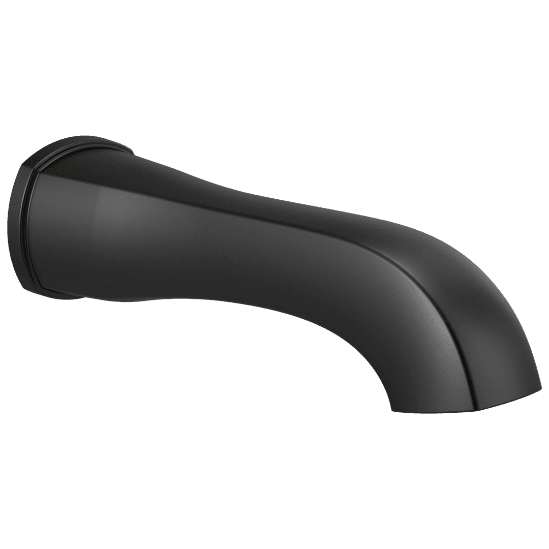 Delta Faucet Stryke Non-diverter Tub Spout - Matte Black by Delta Faucet