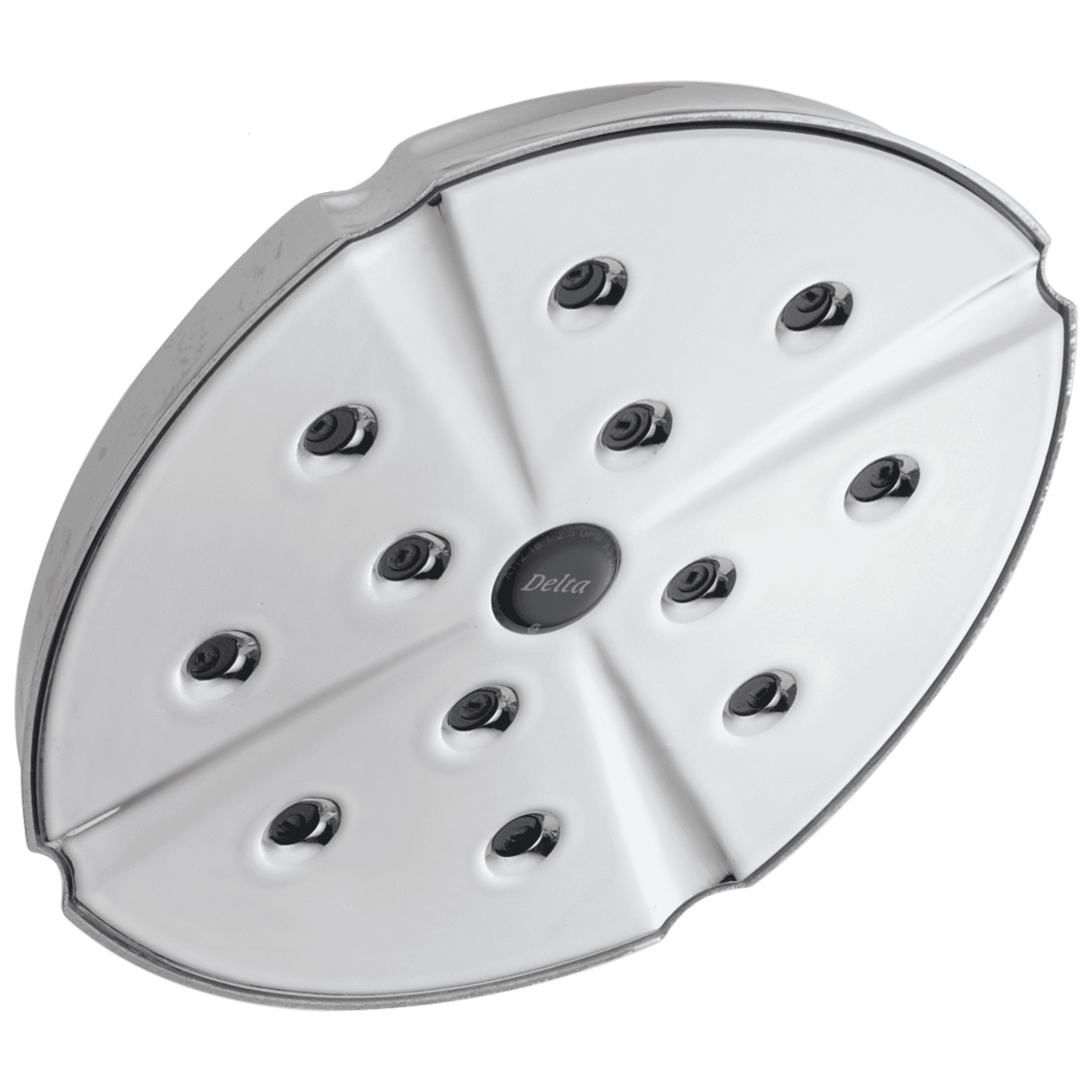 Delta Faucet Universal Showering Components H2OKineticSingle-Setting Raincan Shower Head - Chrome by Delta Faucet