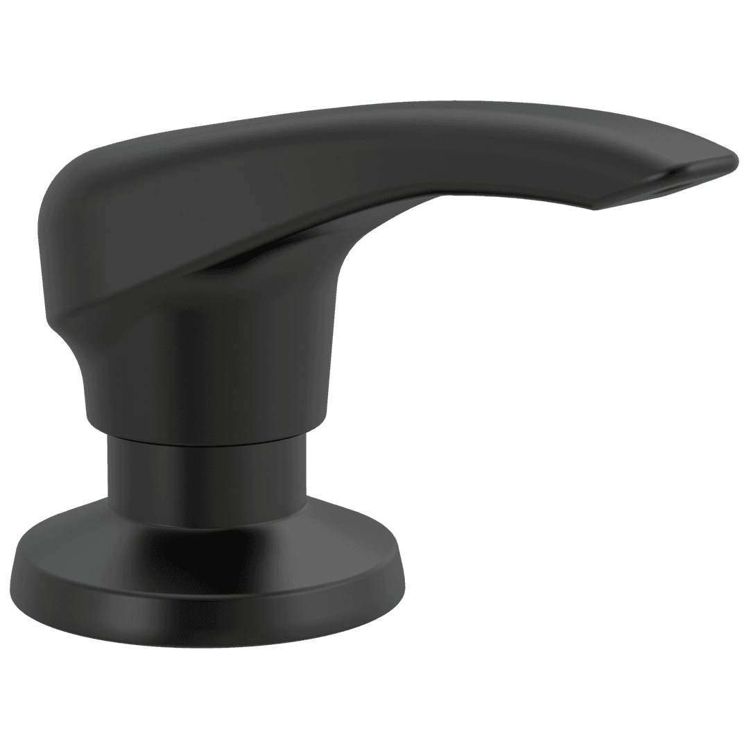 Delta Faucet EsqueE Metal Soap Dispenser - Matte Black by Delta Faucet