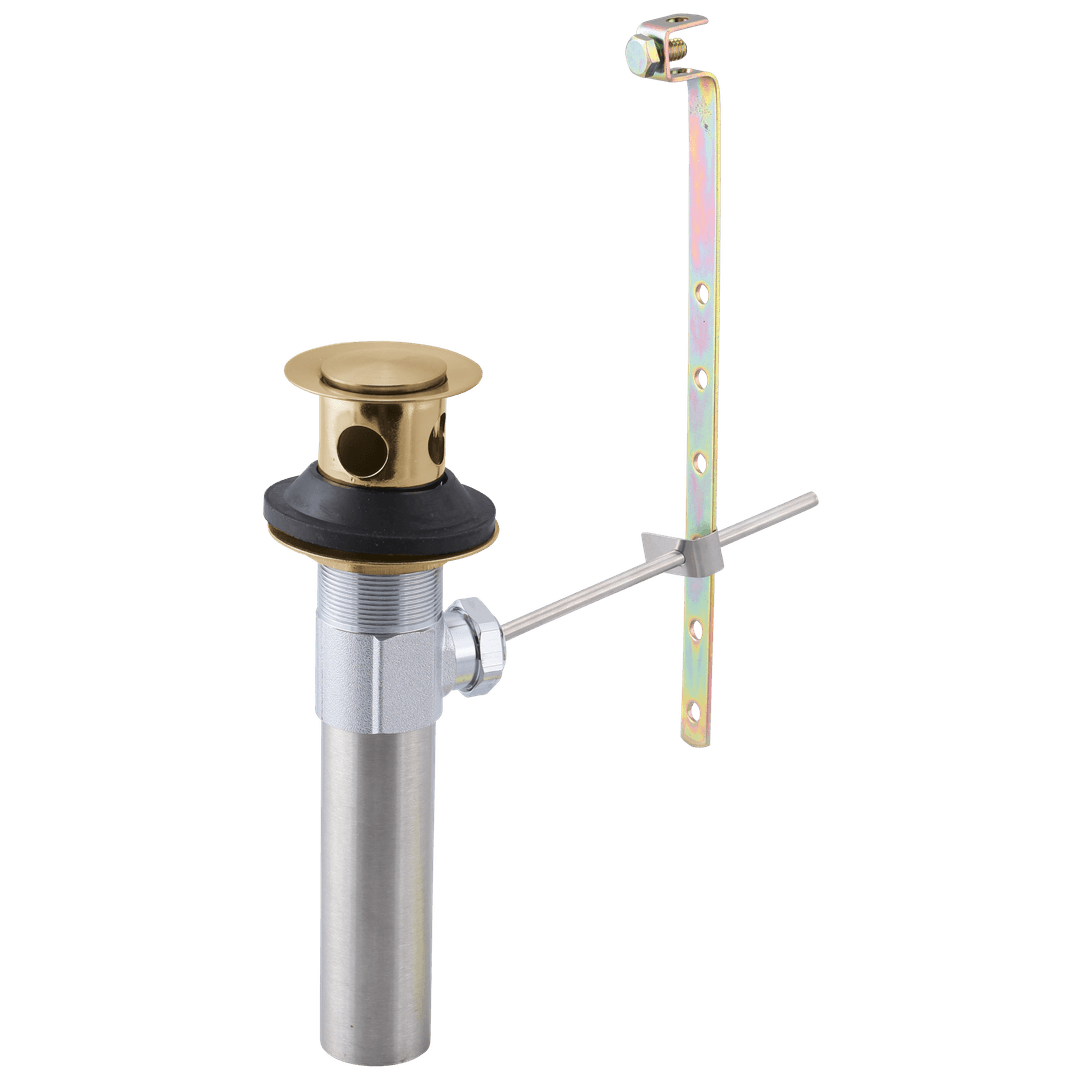 Delta Faucet Zura Metal Drain Assembly - Less Lift Rod - Bathroom - Champagne Bronze by Delta Faucet