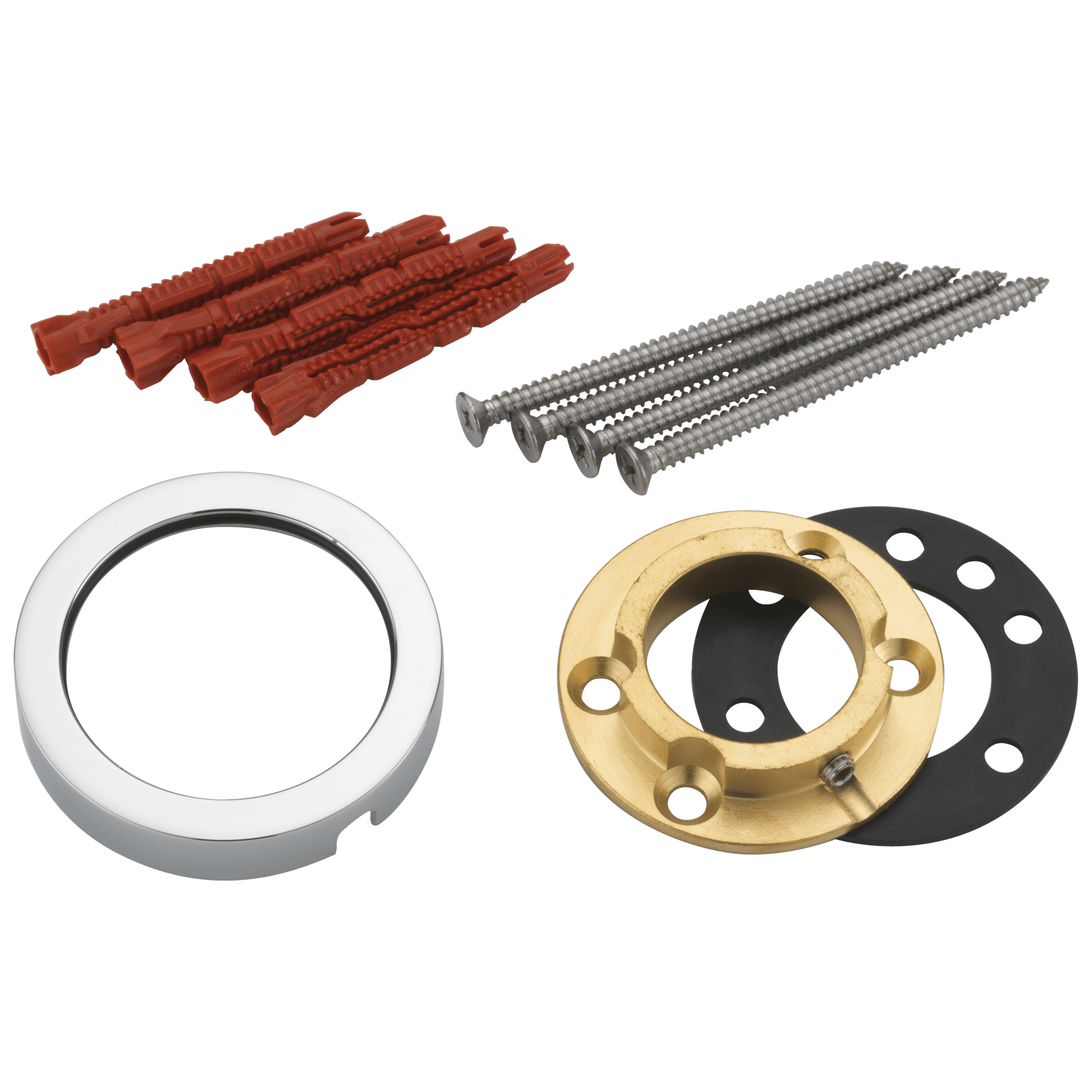 Delta Faucet Other Mounting Kit - Wall Mount - Chrome by Delta Faucet