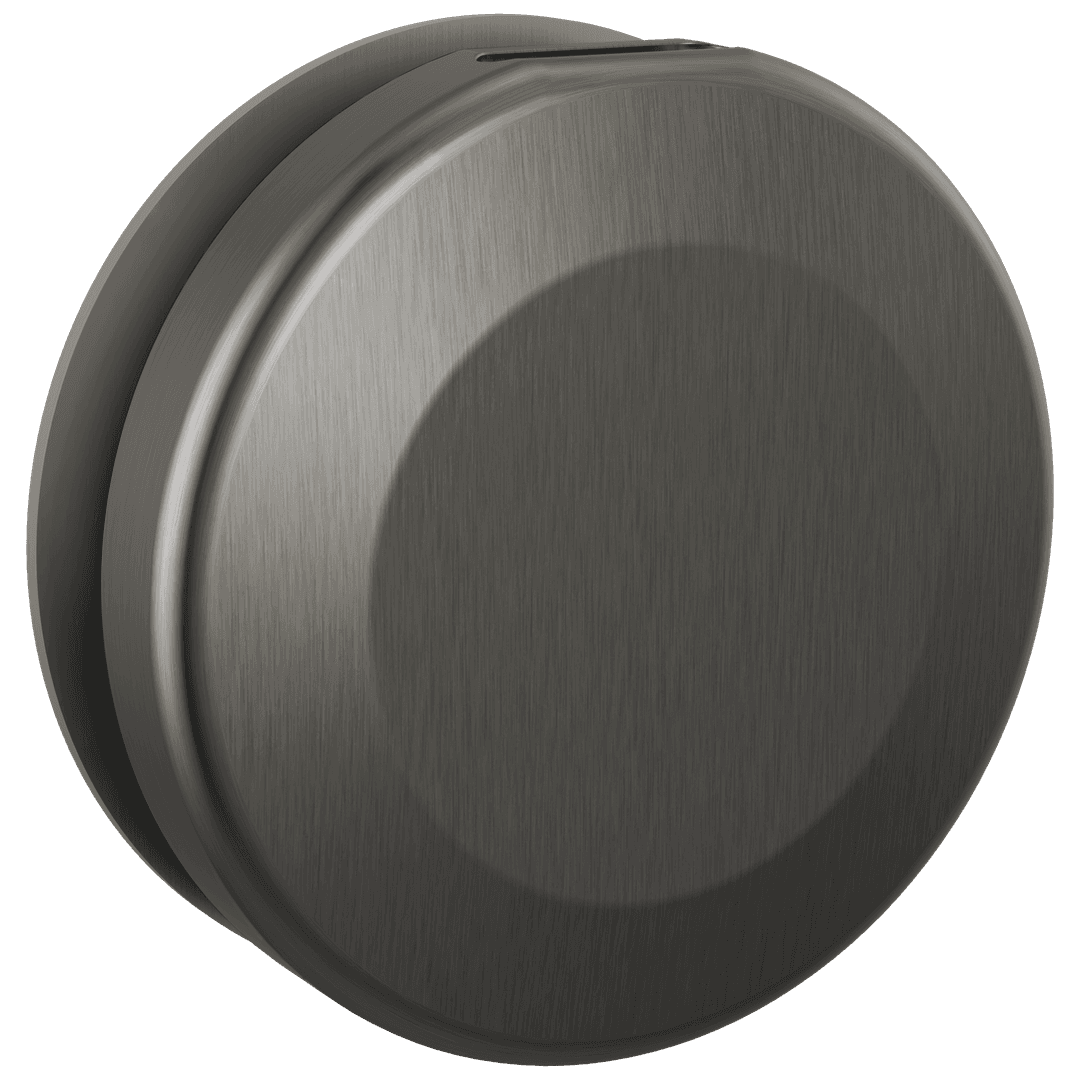 Delta Faucet Universal Showering Components Round Steam Head - Lumicoat Black Stainless by Delta Faucet