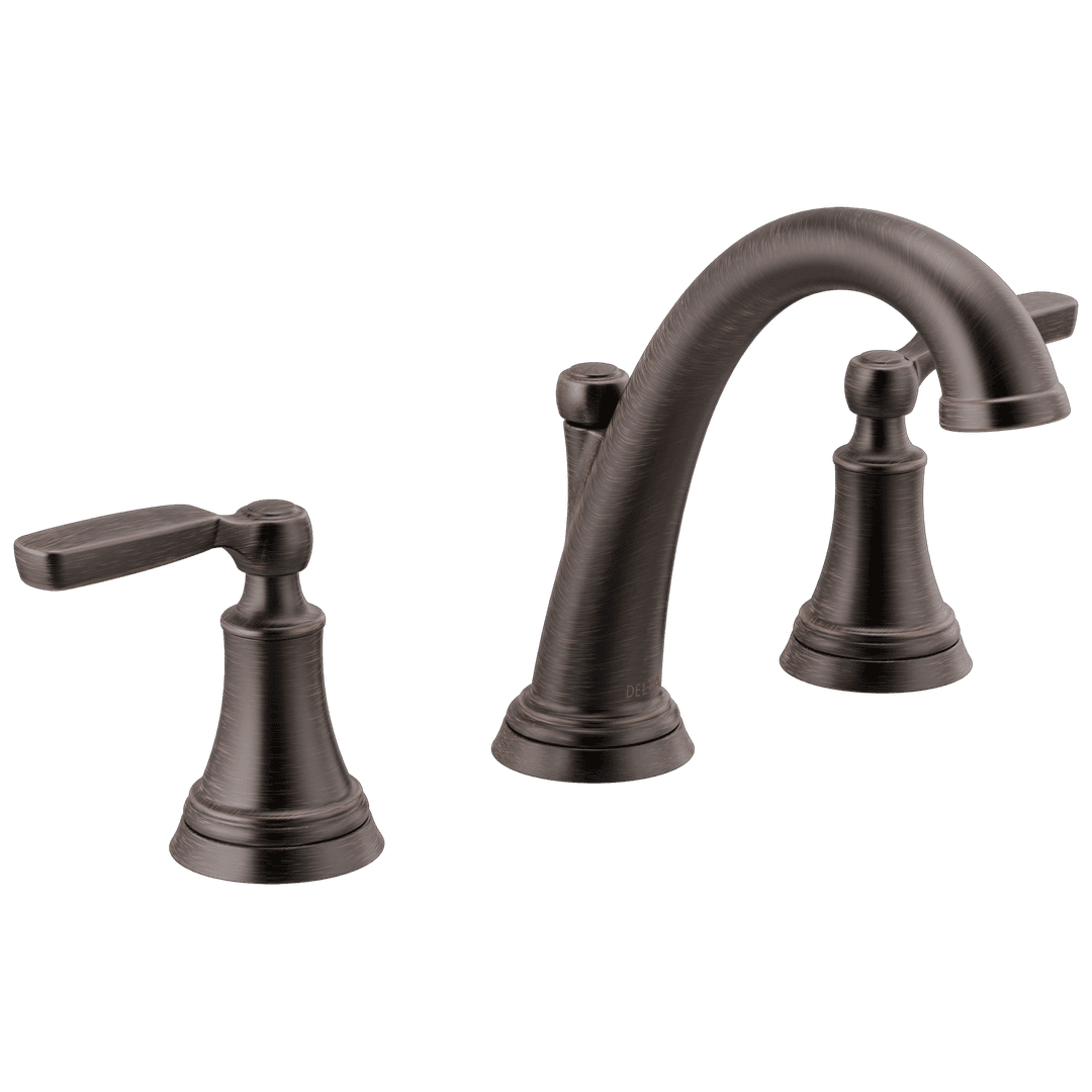 Delta Faucet WoodhurstE Two Handle Widespread Bathroom Faucet - Venetian Bronze by Delta Faucet