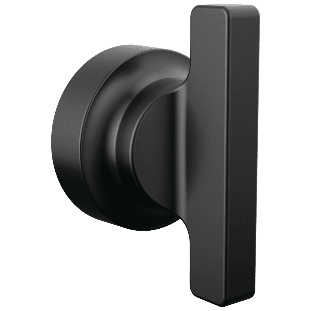 Delta Faucet Tetrae Floor Mount Tub Filler Handle - T-lever - - Matte Black by Delta Faucet