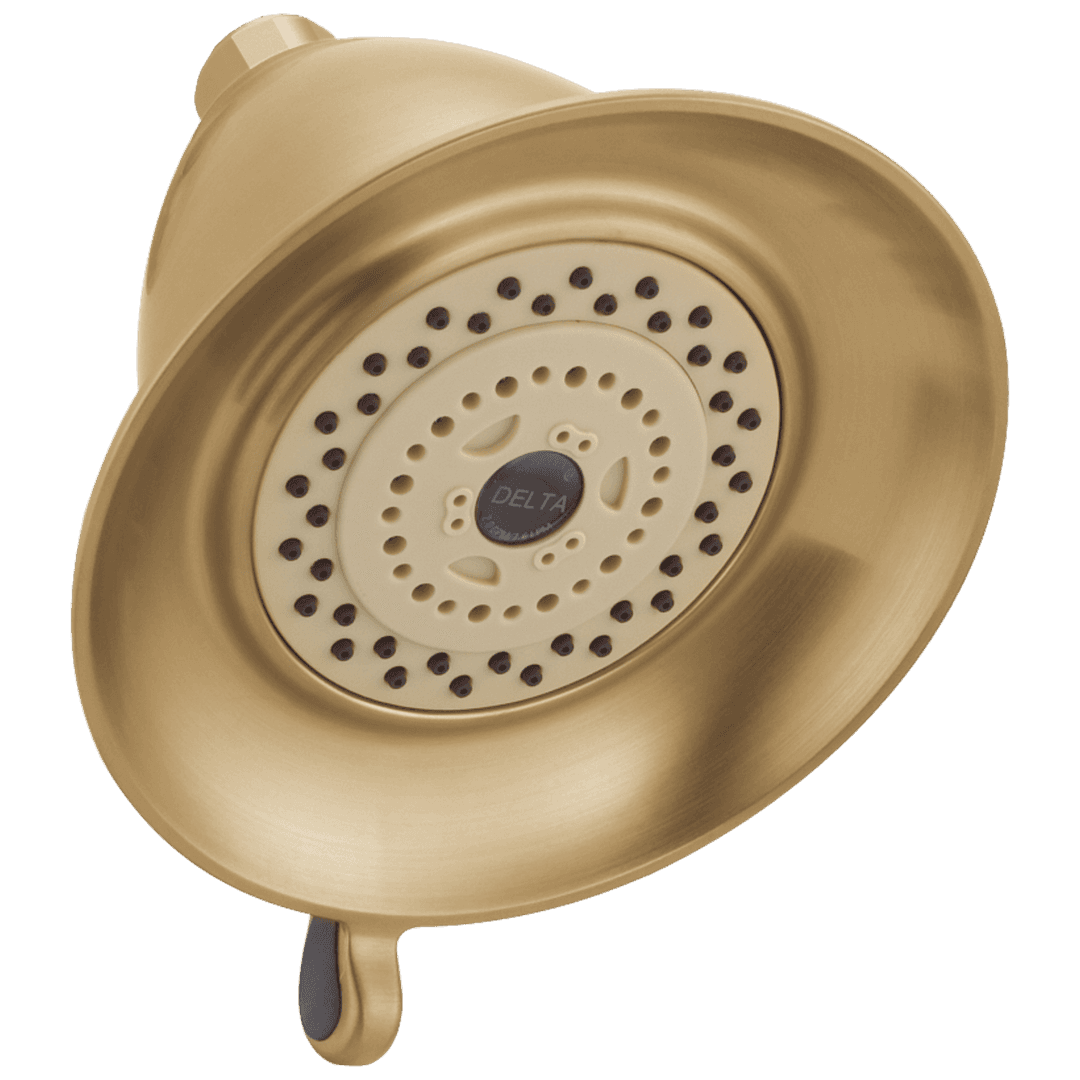 Delta Faucet Universal Showering Components Premium 3-Setting Shower Head - Champagne Bronze by Delta Faucet