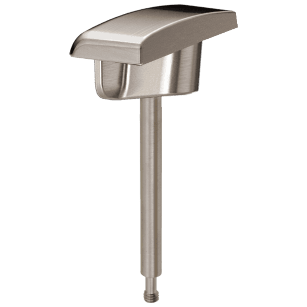 Ashlyn Lift Rod and Finial - Stainless by Delta Faucet