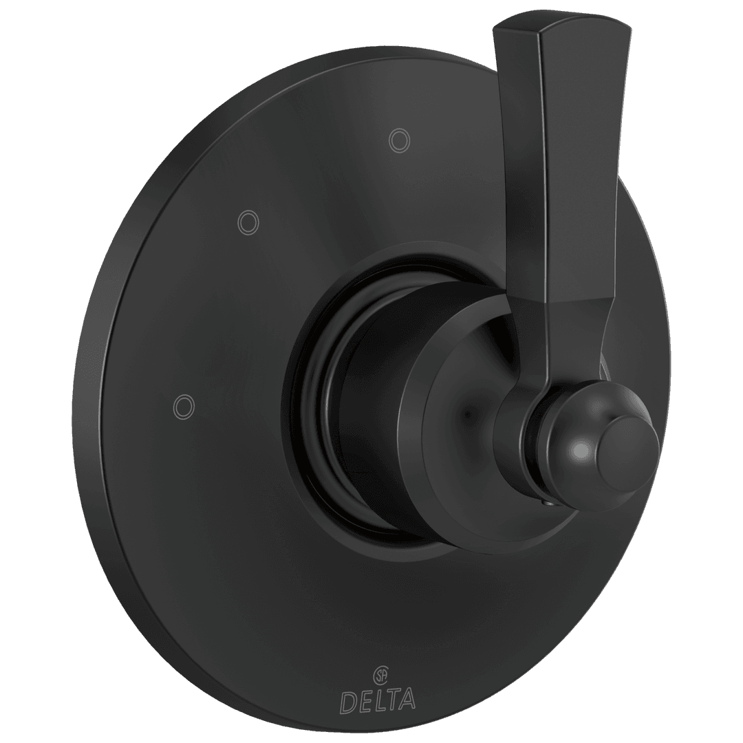 Delta Faucet DorvalE 3 Setting Diverter Trim - Matte Black by Delta Faucet