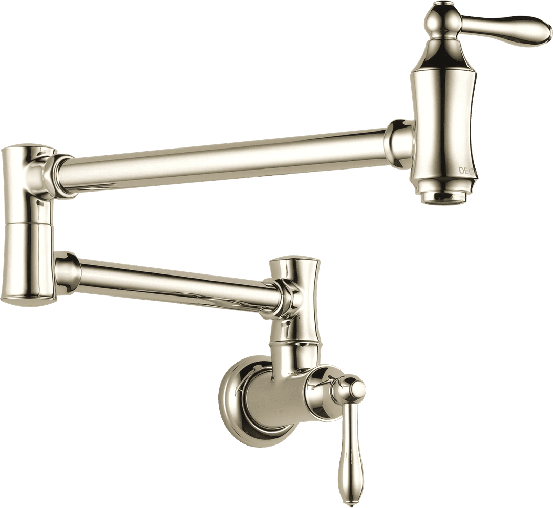 Delta Faucet Other | Wall mount - Polished Nickel by Delta Faucet