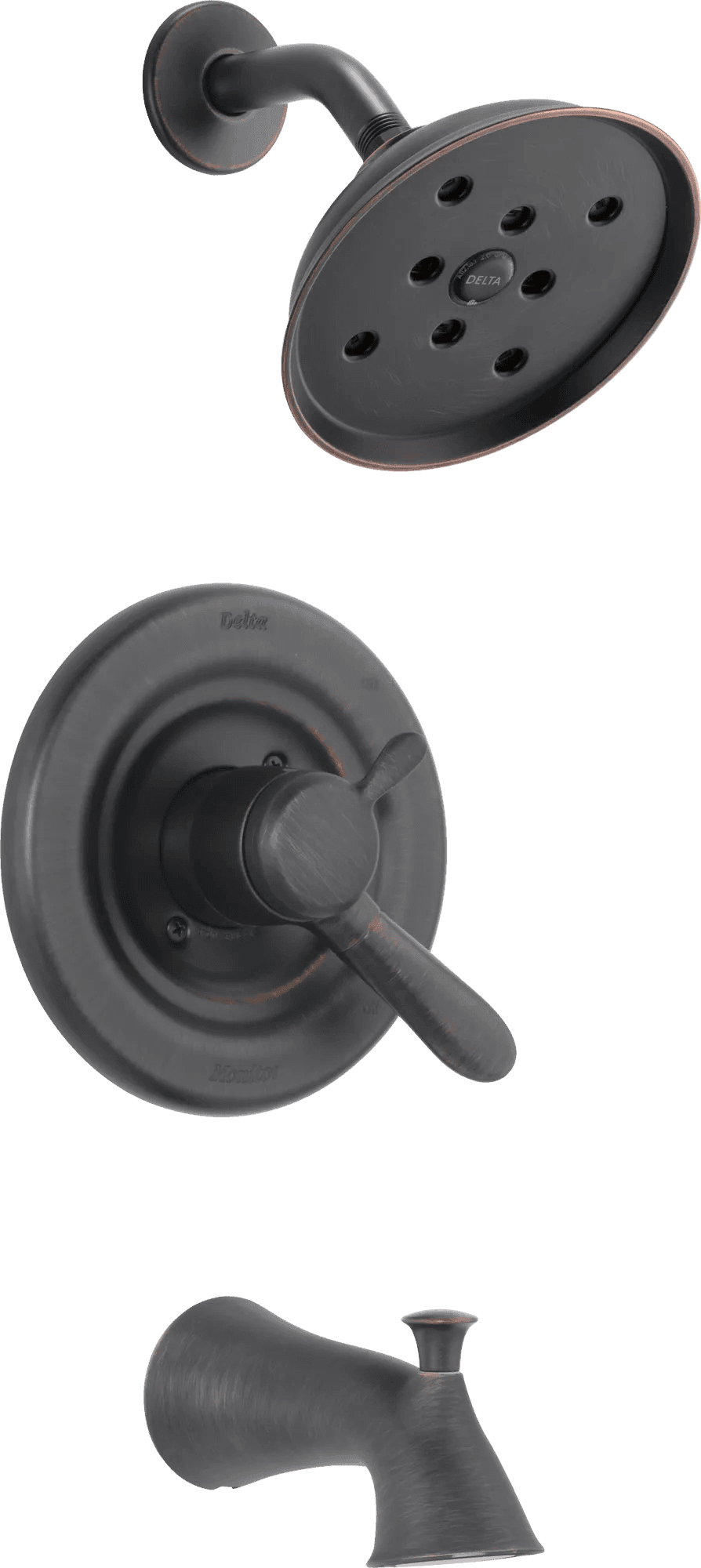 Delta Faucet Lahara Monitor 17 Series H2OKineticTub & Shower Trim - Venetian Bronze by Delta Faucet