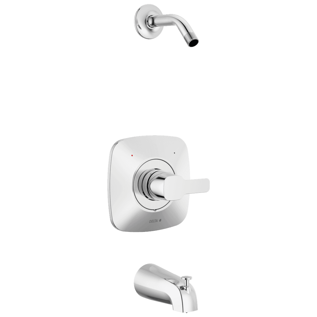 ModernE Monitor 14 Series Tub & Shower Trim - Less Head - Chrome by Delta Faucet