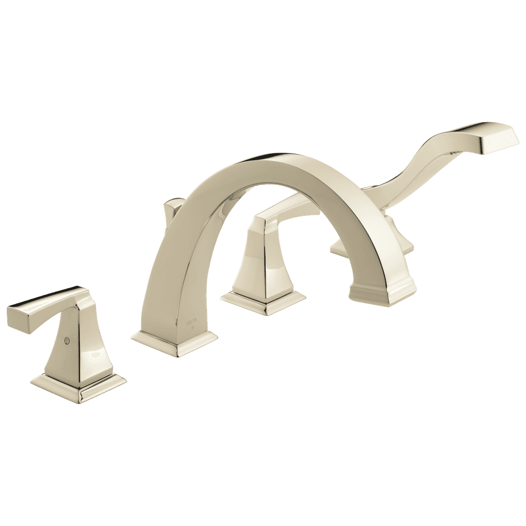 Delta Faucet DrydenE Roman Tub with Hand Shower Trim - Polished Nickel by Delta Faucet