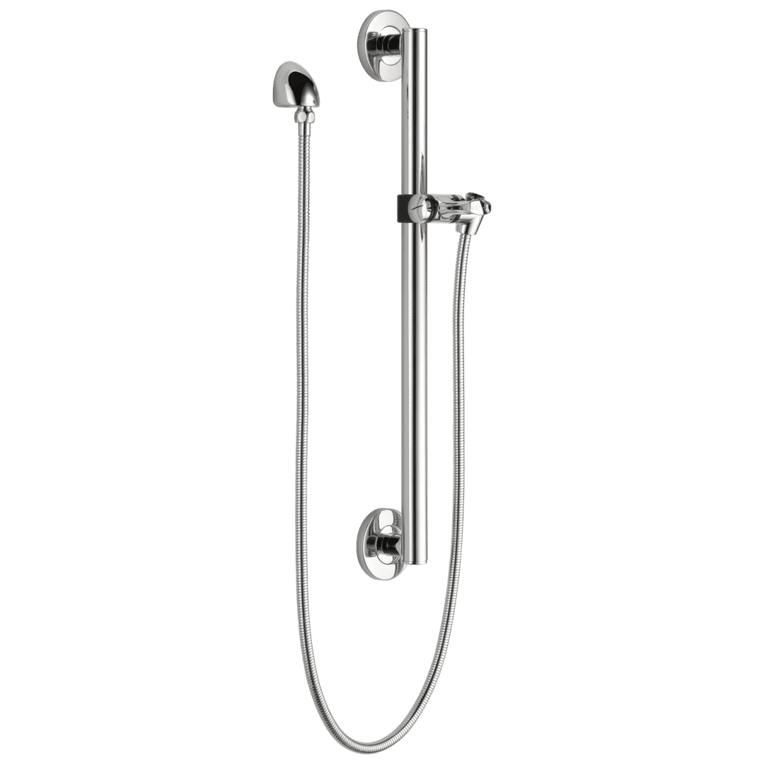 Delta Faucet Universal Showering Components Adjustable Slide Bar/Grab Bar Assembly with Elbow - Chrome by Delta Faucet