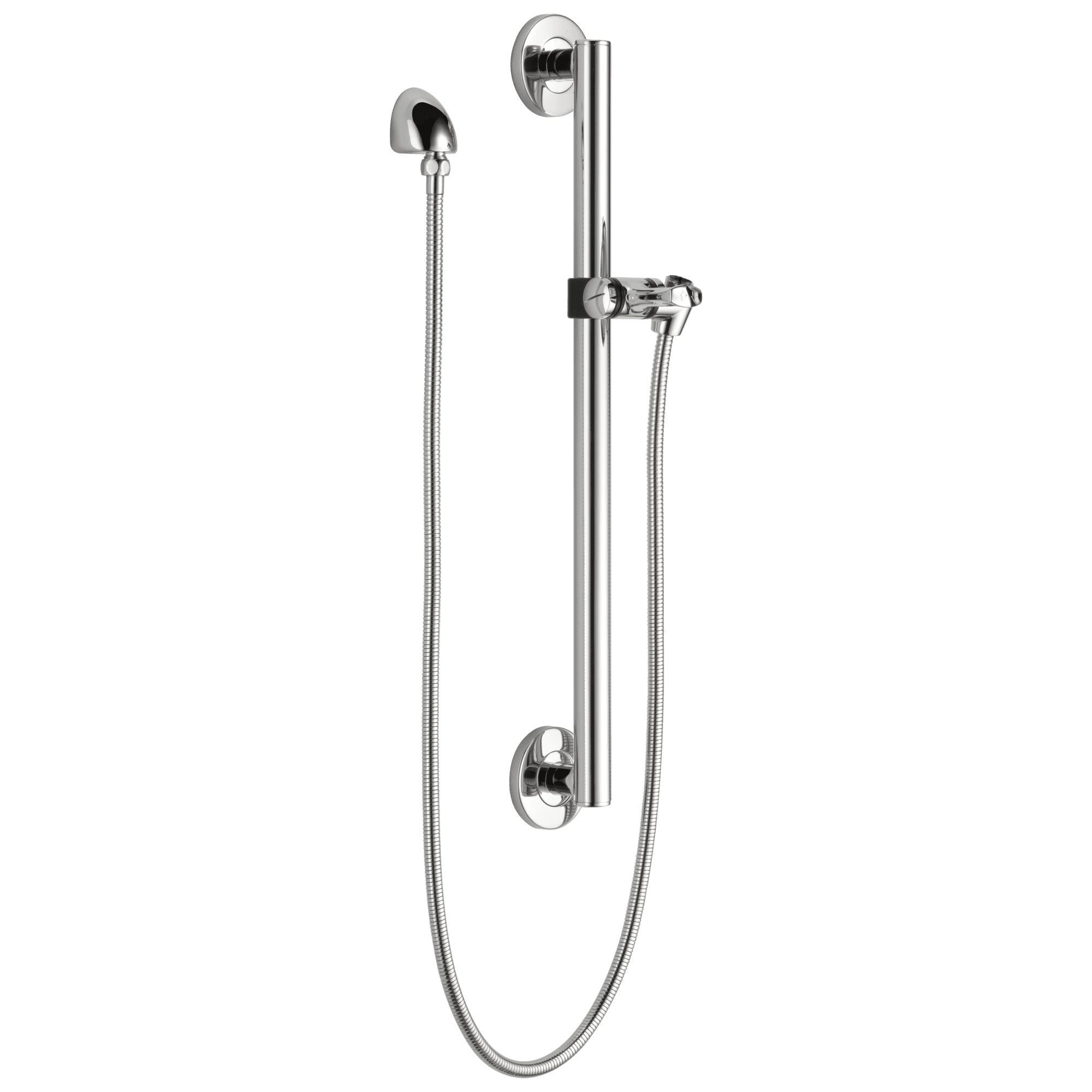 Delta Faucet Universal Showering Components Adjustable Slide Bar/Grab Bar Assembly with Elbow - Chrome by Delta Faucet